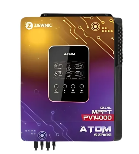 ZIEWNIC Atom Series 11KW Hybrid Solar Inverter | PV14000 | Dual MPPT | IP65