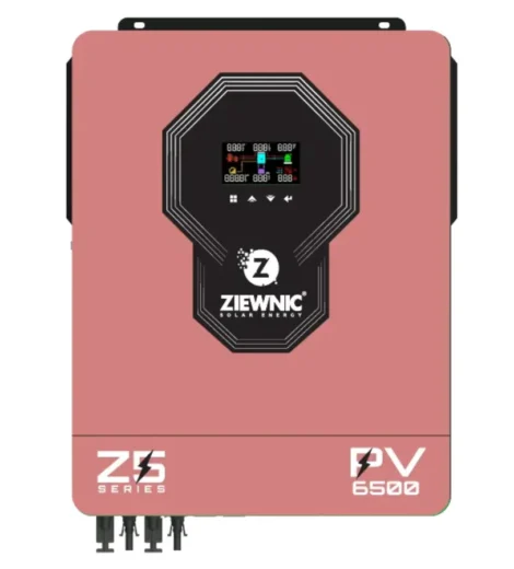 ZIEWNIC Z5 4.5KVA Hybrid Solar Inverter (PV-6500) – Dual PV / Dual Output / Inductive Compatible
