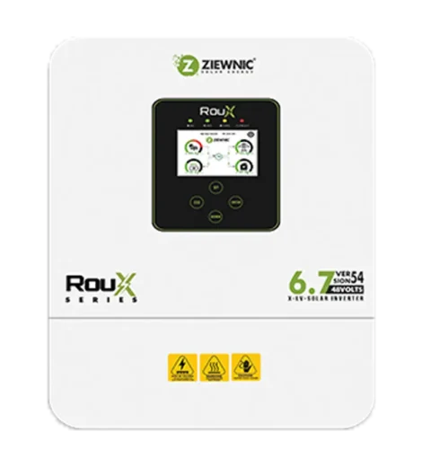 ZIEWNIC Roux PV9000 6.7kV X-LV Hybrid Solar Inverter – IP54 | Version 54