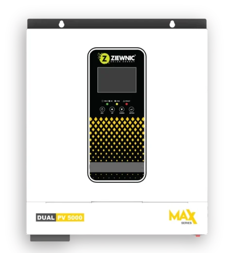 ZIEWNIC MAX - DUAL SERIES PV5000 (3.5KW) Hybrid Solar Inverter
