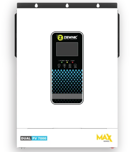 ZIEWNIC MAX - DUAL SERIES (5.5 KW) PV7000 SOLAR HYBRID INVERTER