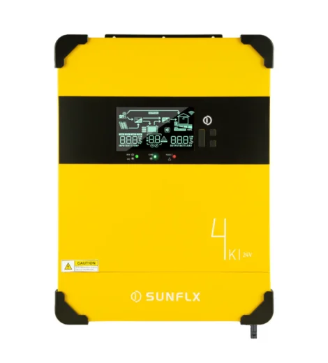 Sunflx SF‑4000 SE 4000W Off‑Grid Solar Inverter with MPPT 24V Pure Sine Wave