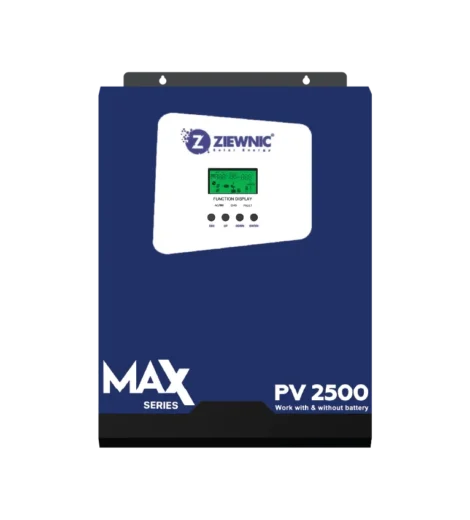 ZIEWNIC MAX SERIES 1.7KW PV2500 Hybrid Solar Inverter
