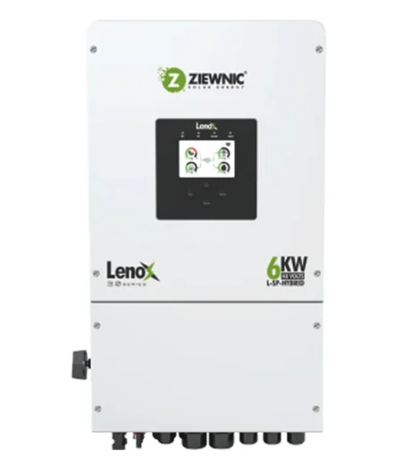 ZIEWNIC Lenox Series 6 kW PV8000 Hybrid Inverter 48 V On/Off-Grid IP65