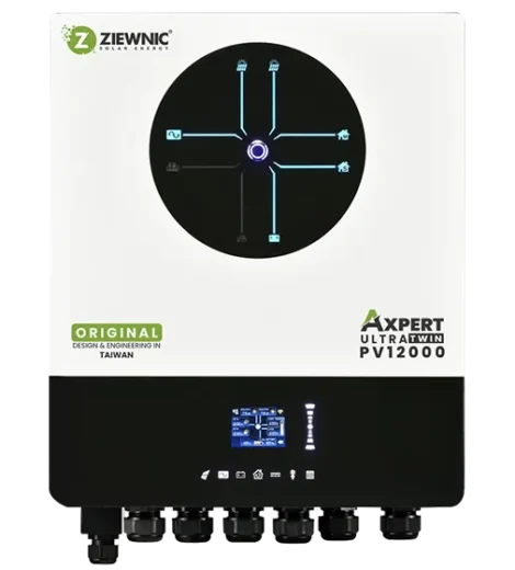 ZIEWNIC Axpert Ultra Twin Parallel PV12000 | 12KW Dual Output Hybrid Solar Inverter