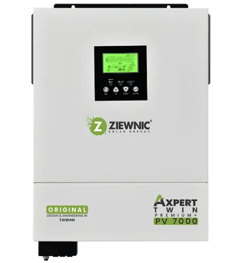 ZIEWNIC Axpert Twin Premium Plus PV7000 | 7KW Dual Output Hybrid Solar Inverter