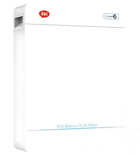 Itel 48V (51.2V) 100Ah ESS Lithium Battery – 5.12kWh High-Capacity Solar Energy Storage