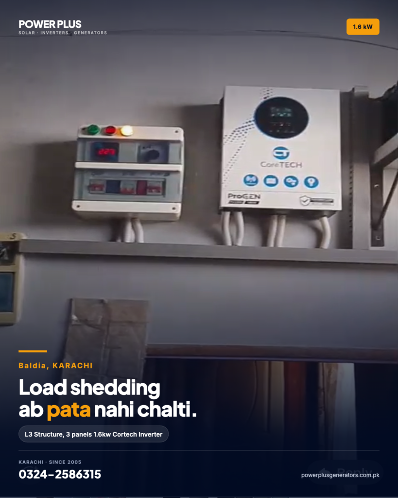 Solar installation in Karachi