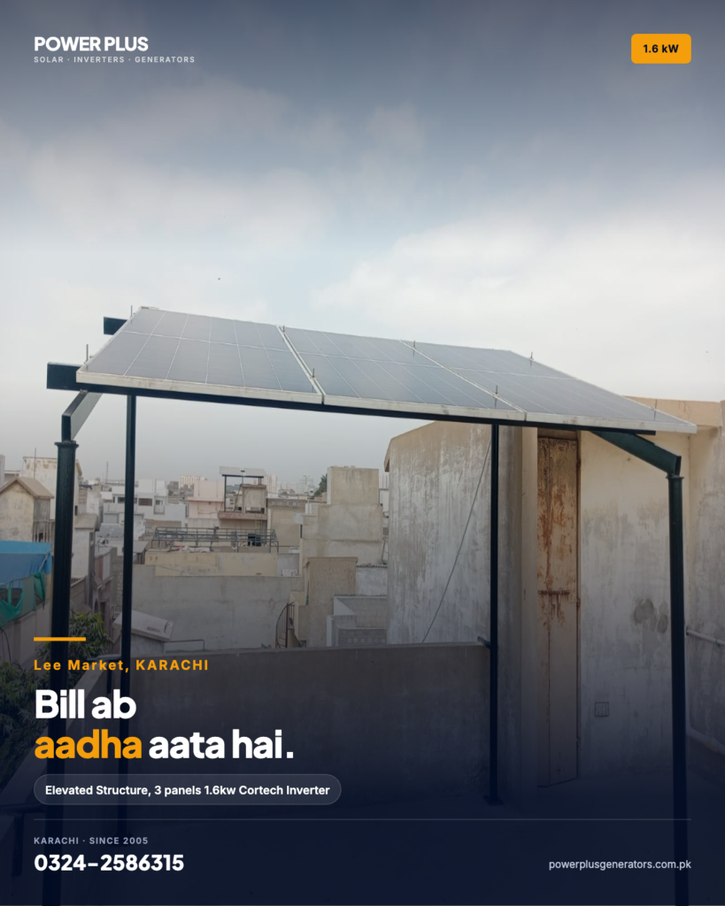 Solar installation in Karachi